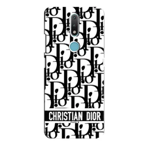 Чехол (Dior, Prada, YSL, Chanel) для Nokia 2.4 (Christian Dior)