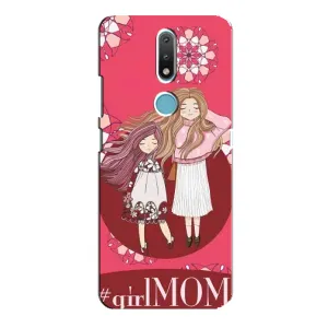 Чохол з малюнком «Дочка та мама» для Nokia 2.4