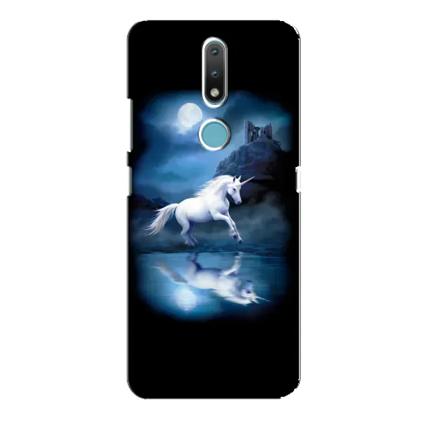 Чехол с рисунком «Единорог» для Nokia 2.4 Чехол с рисунком «Единорог» для Nokia 2.4