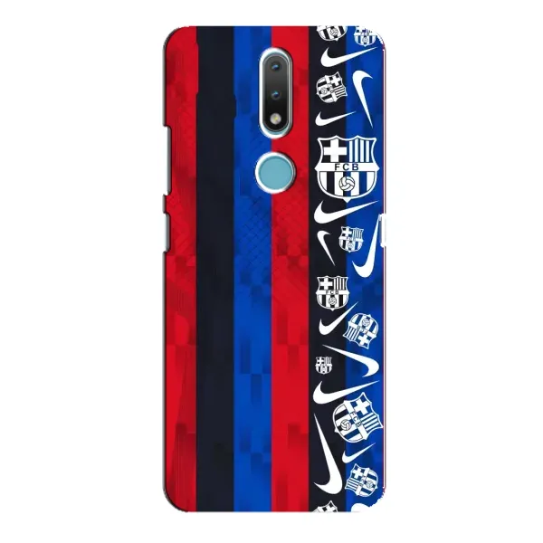 Чехол с рисунком «Фанат Барсы» для Nokia 2.4