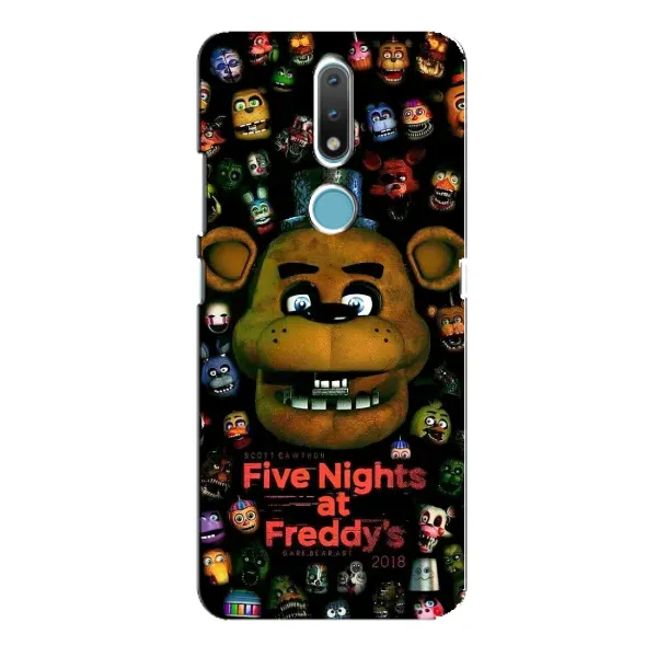 Чехол с рисунком «Freddy» для Nokia 2.4