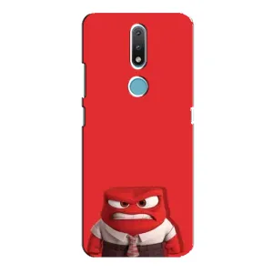 Чехол Головоломка для Nokia 2.4 - (AlphaPrint) (Гнев)