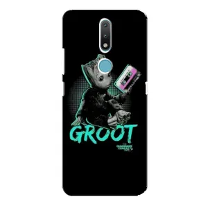Чохол Супергерої Марвел на Нокіа 2.4 (Groot)
