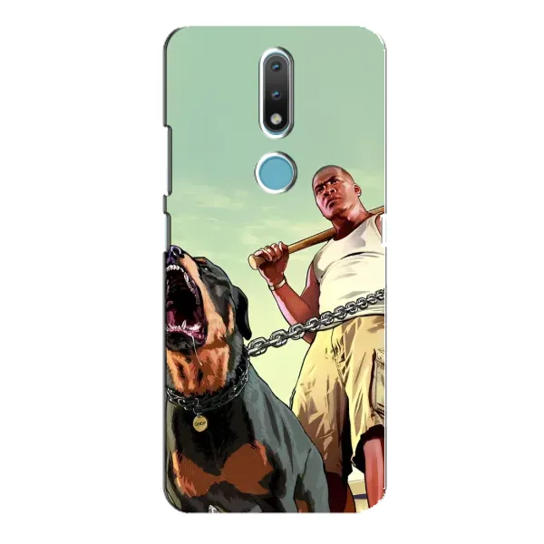 Чехол с рисунком «GTA» для Nokia 2.4 Чехол с рисунком «GTA» для Nokia 2.4