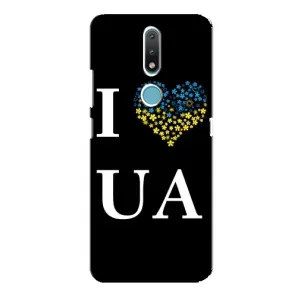 Силіконовий Чохол на Nokia 2.4 (Я-Україна) (I Love UA)