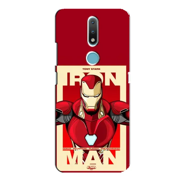 Чехол с рисунком «Iron man» для Nokia 2.4 Чехол с рисунком «Iron man» для Nokia 2.4