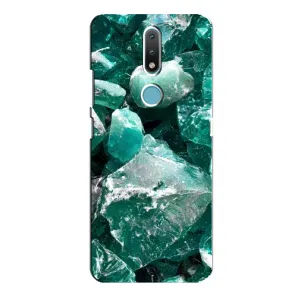 Чехол (Дорого -богато) на Nokia 2.4 (Изумруд)