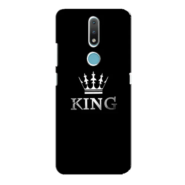 Чехол с рисунком «KING» для Nokia 2.4 Чехол с рисунком «KING» для Nokia 2.4