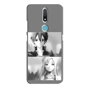 Чохли з героями АНИМЕ на Nokia 2.4 (Кіріто-Асуна)