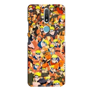 Чохли з принтом НАРУТО на Nokia 2.4 (Коллаж Наруто)