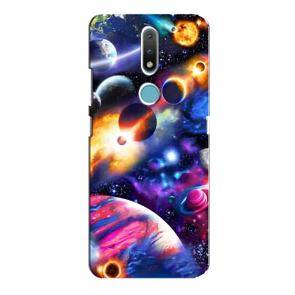 Чохол з малюнком «Космічний світ» для Nokia 2.4