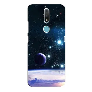 Чохол (ТПУ) з планетами на Nokia 2.4 (Космічний вид)