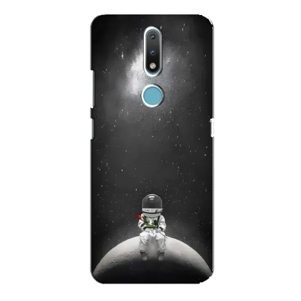 Чехол с рисунком «Космонавт романтик» для Nokia 2.4 Чехол с рисунком «Космонавт романтик» для Nokia 2.4