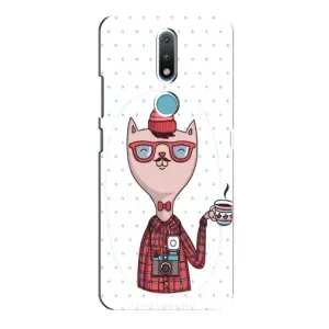Чохол на тематику: Коти для Nokia 2.4 (Кіт аристократ)
