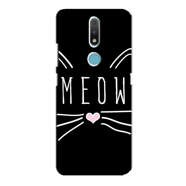Чехол с рисунком «КОТИК MEOW» для Nokia 2.4 Чехол с рисунком «КОТИК MEOW» для Nokia 2.4