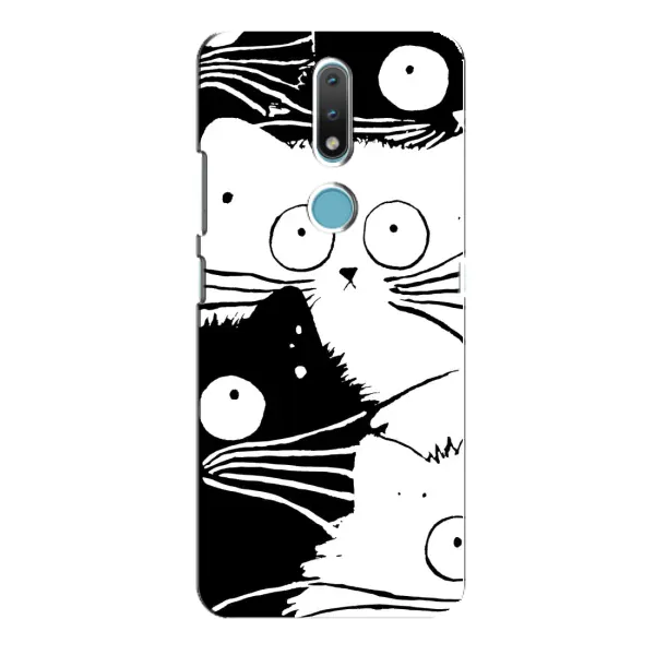 Чехол с рисунком «КОТИКИ» для Nokia 2.4 Чехол с рисунком «КОТИКИ» для Nokia 2.4
