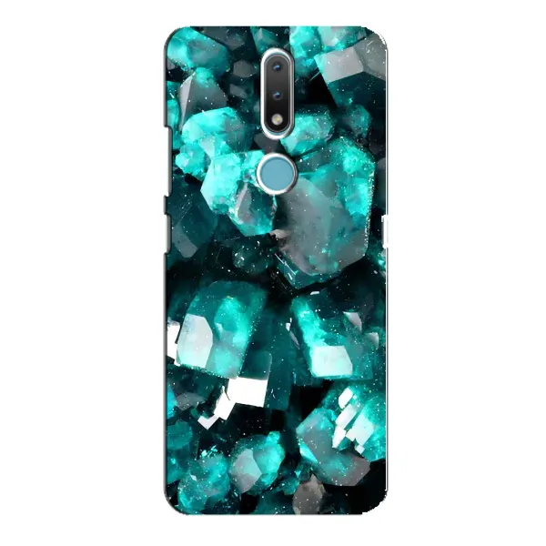Чехол с рисунком «Кристалы» для Nokia 2.4 Чехол с рисунком «Кристалы» для Nokia 2.4