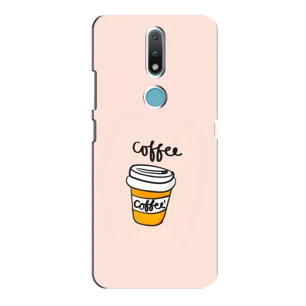 Чехол с рисунком «Кружка кофе» для Nokia 2.4 Чехол с рисунком «Кружка кофе» для Nokia 2.4