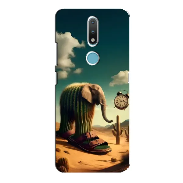 Чехол с рисунком «Лирили ларила» для Nokia 2.4 Чехол с рисунком «Лирили ларила» для Nokia 2.4