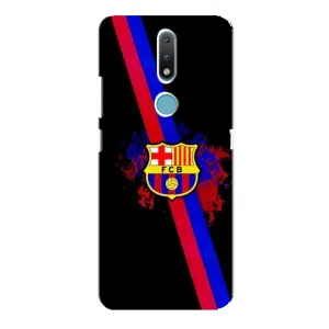 Чохол для Nokia 2.4 (Барселона) (Лого Барси)
