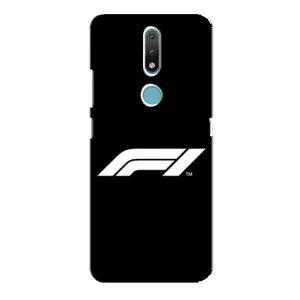 Чехол фильм Формула 1 для Nokia 2.4 (Логотип Формула 1)