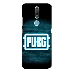 Чохол (TPU) з картинкою "Лого Пабг" на Нокіа 2.4 (Лого PUBG)