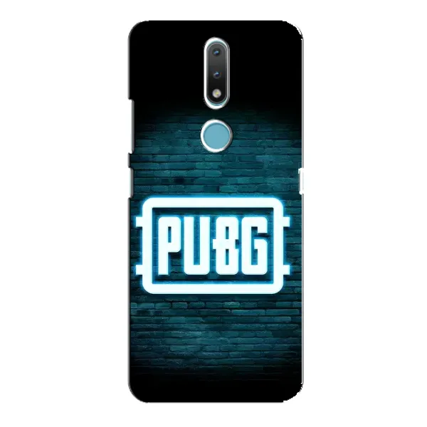 Чехол с рисунком «Лого PUBG» для Nokia 2.4 Чехол с рисунком «Лого PUBG» для Nokia 2.4