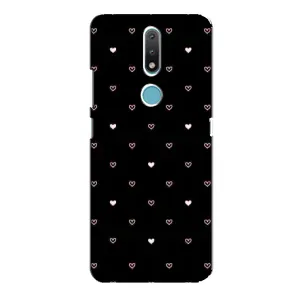 Чохли з тематикою "Маленькі Сердчеки" на Nokia 2.4 (Маленькі сердечка)