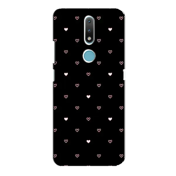 Чехол с рисунком «Маленькие сердечки» для Nokia 2.4 Чехол с рисунком «Маленькие сердечки» для Nokia 2.4
