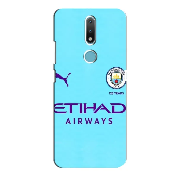 Чехол с рисунком «Man City» для Nokia 2.4