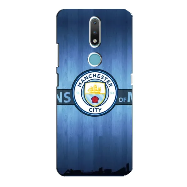 Чехол с рисунком «ManCity» для Nokia 2.4