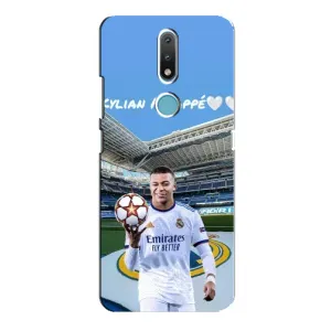 Чохол (TPU) з Футболістом на Nokia 2.4 (Mbappe Real)