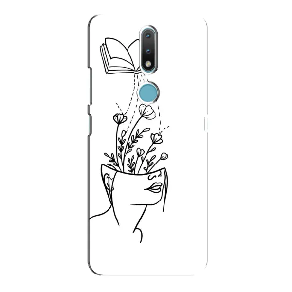Чехол с рисунком «Мудрость» для Nokia 2.4