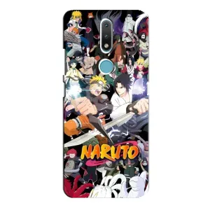 Купить Чехлы на телефон с принтом Anime для Nokia 2.4 (Наруто постер)