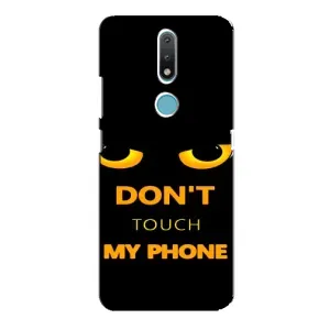 Чохол з Прикольним Принтом на Nokia 2.4 (Не чіпай мій телефон)