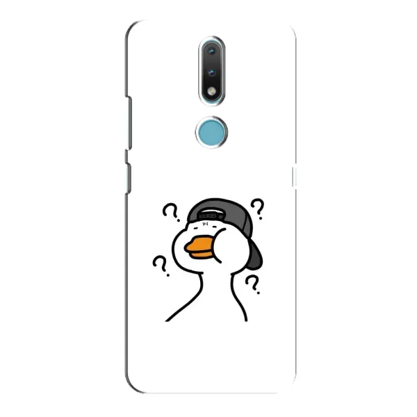 Чехол с рисунком «Непонимание» для Nokia 2.4 Чехол с рисунком «Непонимание» для Nokia 2.4