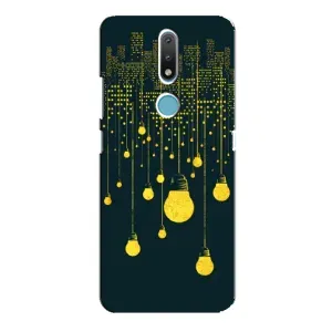 Силіконові Чохли Коханій людині для Nokia 2.4 (Нічне місто)