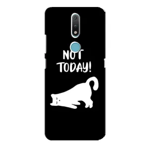 Бампер з зображенням Котиків для Нокіа 2.4 (Not Today)