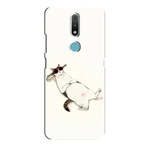 Чохол на тематику: Коти для Nokia 2.4 (Відпочинок)