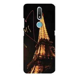Чехол с Эйфелевой башней на Nokia 2.4 (Paris)