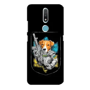 Чохол з принтом для Nokia 2.4 (Патрон Воїн)