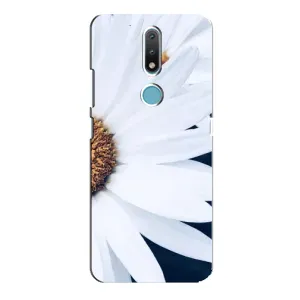 Чехол с ромашками на Nokia 2.4 (Пол ромашки)