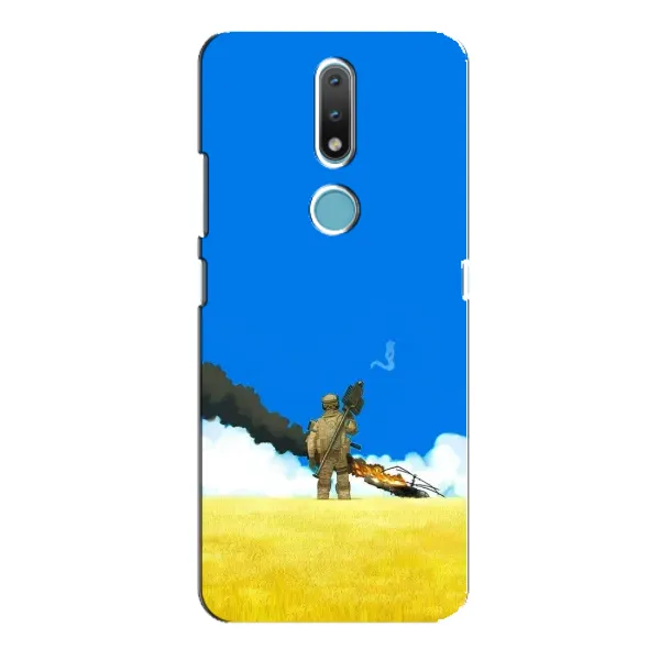 Чехол с рисунком «Попадание» для Nokia 2.4 Чехол с рисунком «Попадание» для Nokia 2.4