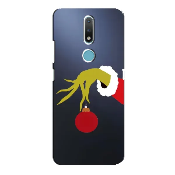 Чохол з малюнком «Рука Грінча» для Nokia 2.4 Чохол з малюнком «Рука Грінча» для Nokia 2.4