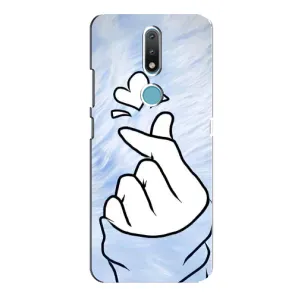 Чохол (Знак сердечка) для Nokia 2.4