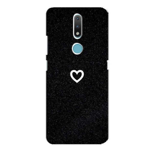 Чехол с рисунком «Сердечко» для Nokia 2.4 Чехол с рисунком «Сердечко» для Nokia 2.4