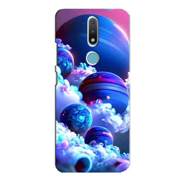Чохол з малюнком «Сині планети» для Nokia 2.4