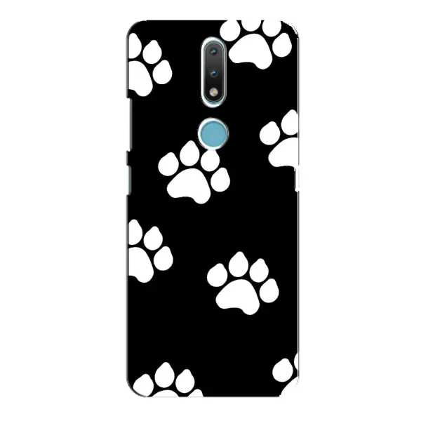 Чехол с рисунком «Следы собак» для Nokia 2.4 Чехол с рисунком «Следы собак» для Nokia 2.4