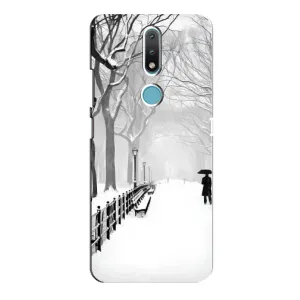 Чохли на Новий Рік Nokia 2.4 (Снігом замело)