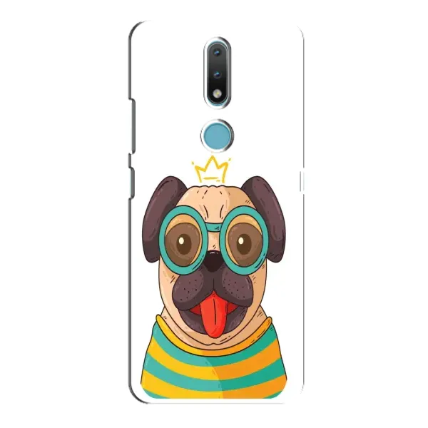 Чехол с рисунком «Собака Король» для Nokia 2.4 Чехол с рисунком «Собака Король» для Nokia 2.4